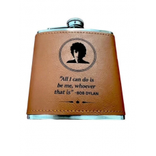 Bob Dylan Leather Hip Flask Bob Dylan Leather Hip Flask